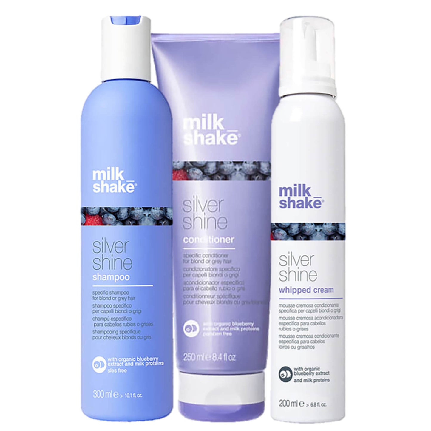 milk_shake Silver Shine Trio Set