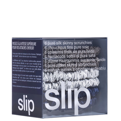 Slip Pure Silk Skinny Scrunchies (Various Colours)