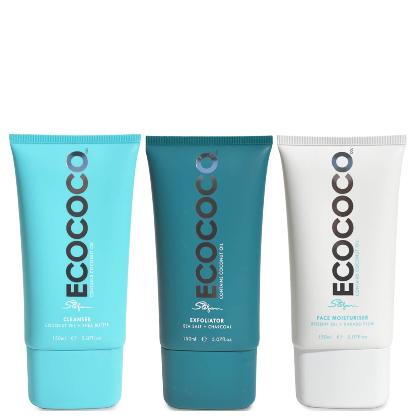 ECOCOCO Exfoliating Cleansing Routine