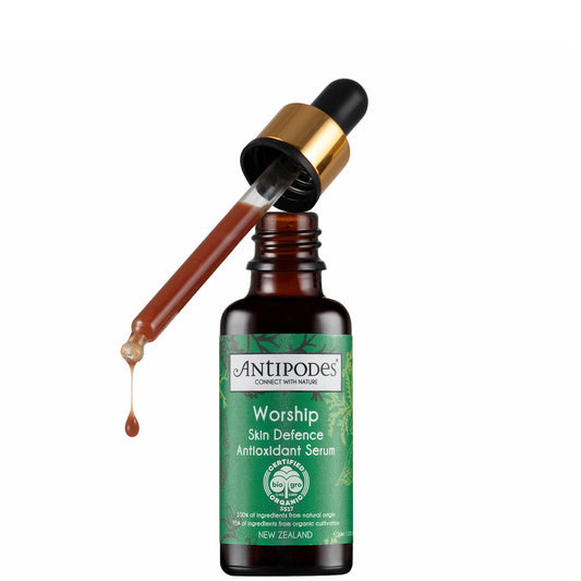 Antipodes Worship Skin Defence Antioxidant Serum 30ml (Free Gift)