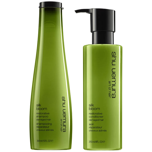 Shu Uemura Art of Hair Silk Bloom Shampoo and Conditioner Duo