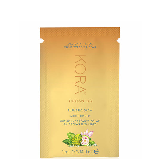 Kora Organics Tumeric Glow Moisturiser 1ml (Free Gift)