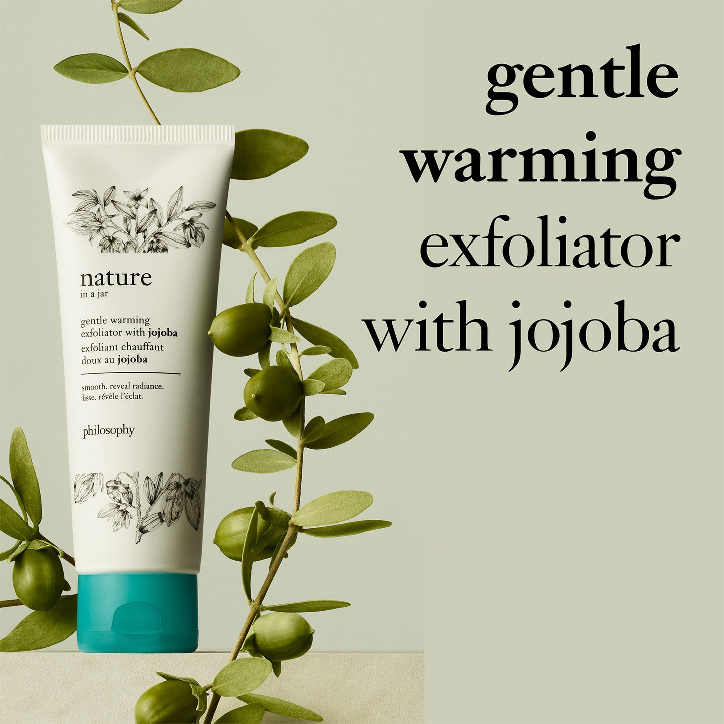 philosophy Nature in a Jar Warming Exfoliator with Jojoba 120ml