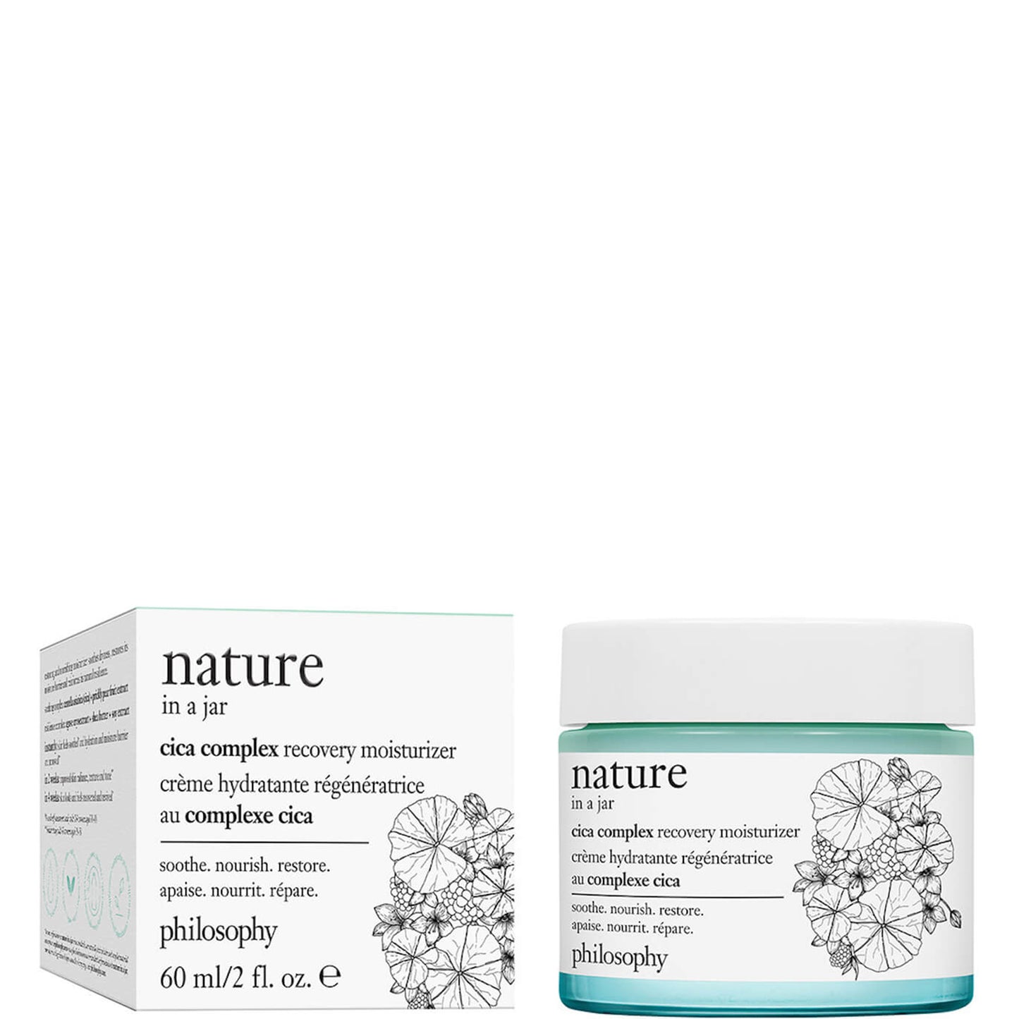 philosophy Nature in a Jar Cica Complex Recovery Moisturiser 60ml