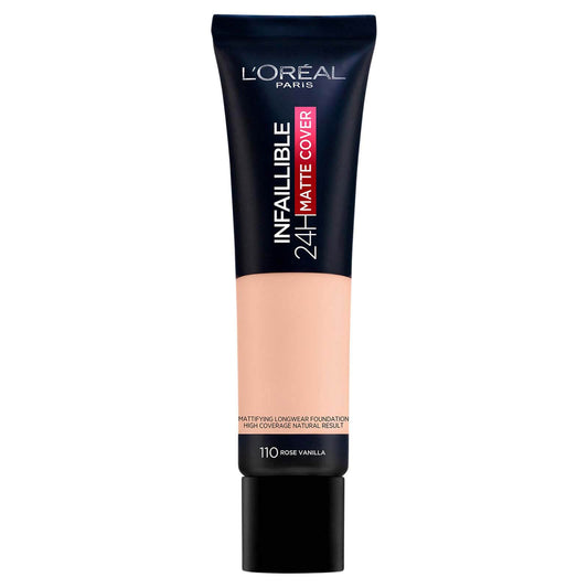 L'Oréal Paris Infallible 24hr Matte Cover Liquid Foundation 35ml (Various Shades)