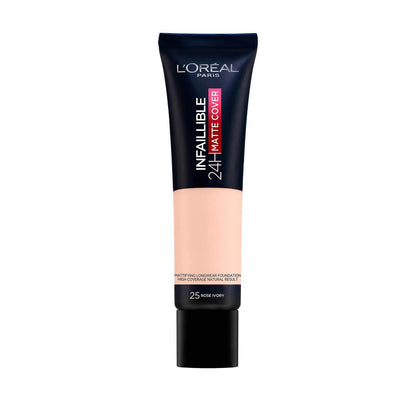 L'Oréal Paris Infallible 24hr Matte Cover Liquid Foundation 35ml (Various Shades)