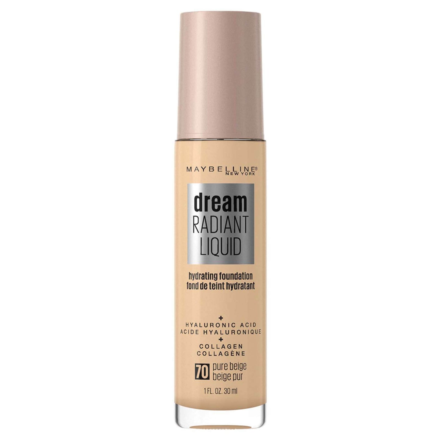 Maybelline Dream Radiant Liquid Hydrating Foundation 30ml (Various Shades)