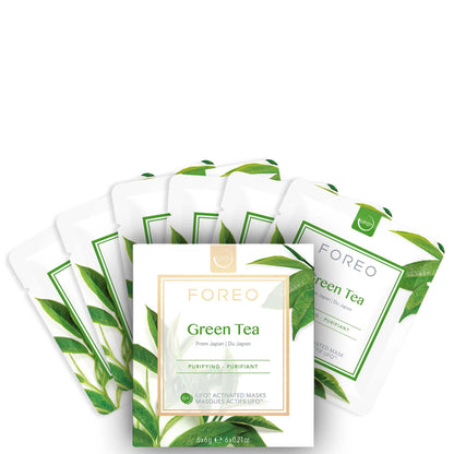 FOREO Green Tea UFO Purifying Face Mask (6 Pack)