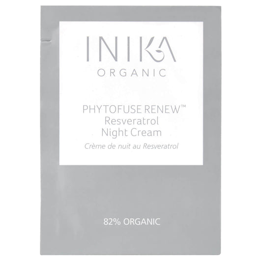 INIKA Phytofuse Renew Resveratrol Night Cream Sachet 1.5ml (Free Gift)