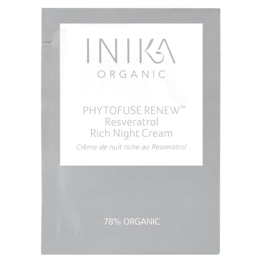 INIKA Phytofuse Renew Resveratrol Rich Night Cream Sachet 1.5ml (Free Gift)