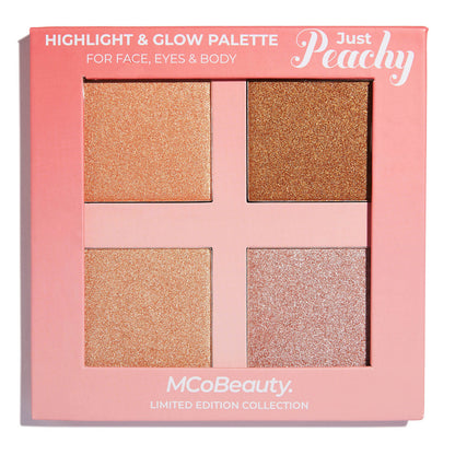 MCoBeauty Just Peachy Highlighting Palette (Free Gift)