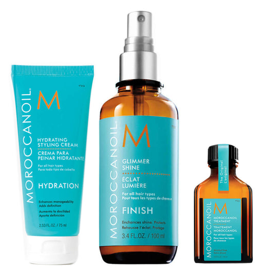 Moroccanoil Luminous Styling Set