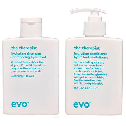 evo The Therapist Hydrating Shampoo and Conditioner