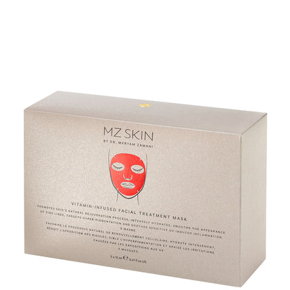 MZ Skin Vitamin Infused Facial Treatment Mask (Pack of 5)