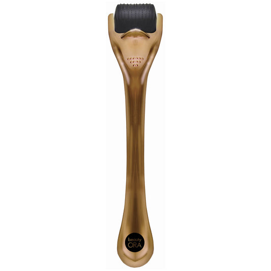 Beauty ORA Deluxe Facial Microneedle Dermal Roller System - Bronze