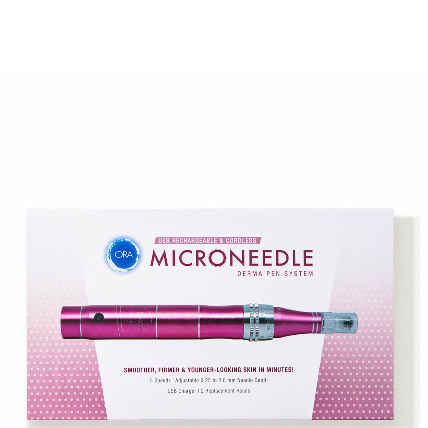 Beauty ORA Rechargeable Microneedle Derma Pen (0.25 - 2.0mm)