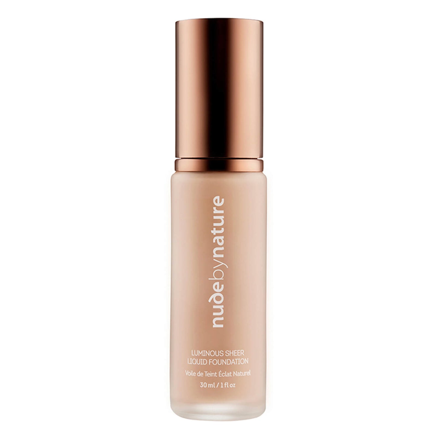 nude by nature Luminous Sheer Liquid Foundation 30ml (Various Shades)