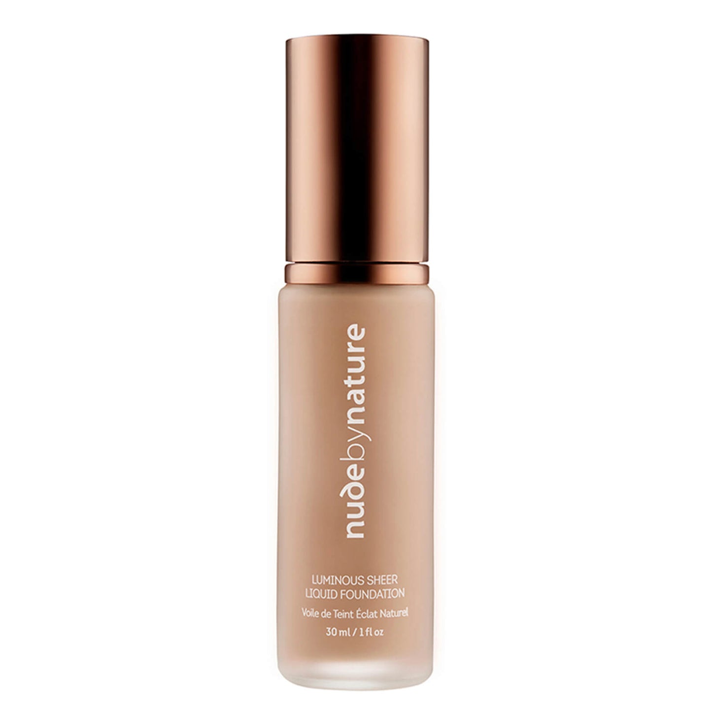 nude by nature Luminous Sheer Liquid Foundation 30ml (Various Shades)