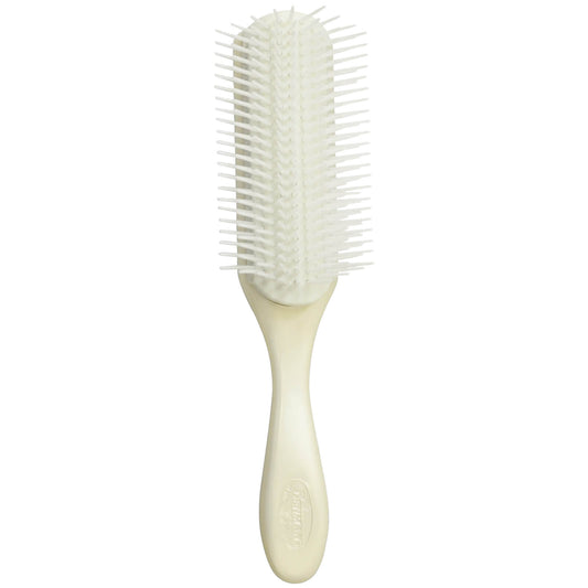 Denman D4 9 Row Large Styling Brush - Pearl/White