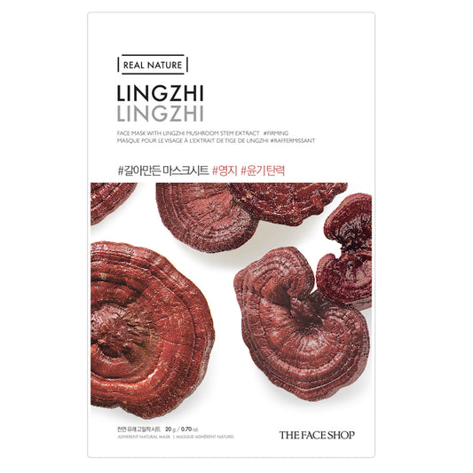 THE FACE SHOP Real Nature Sheet Mask Lingzhi