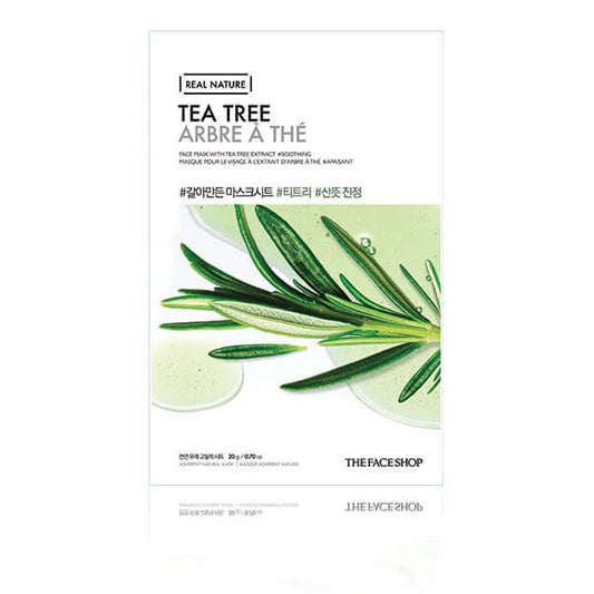 THE FACE SHOP Real Nature Sheet Mask Tea Tree