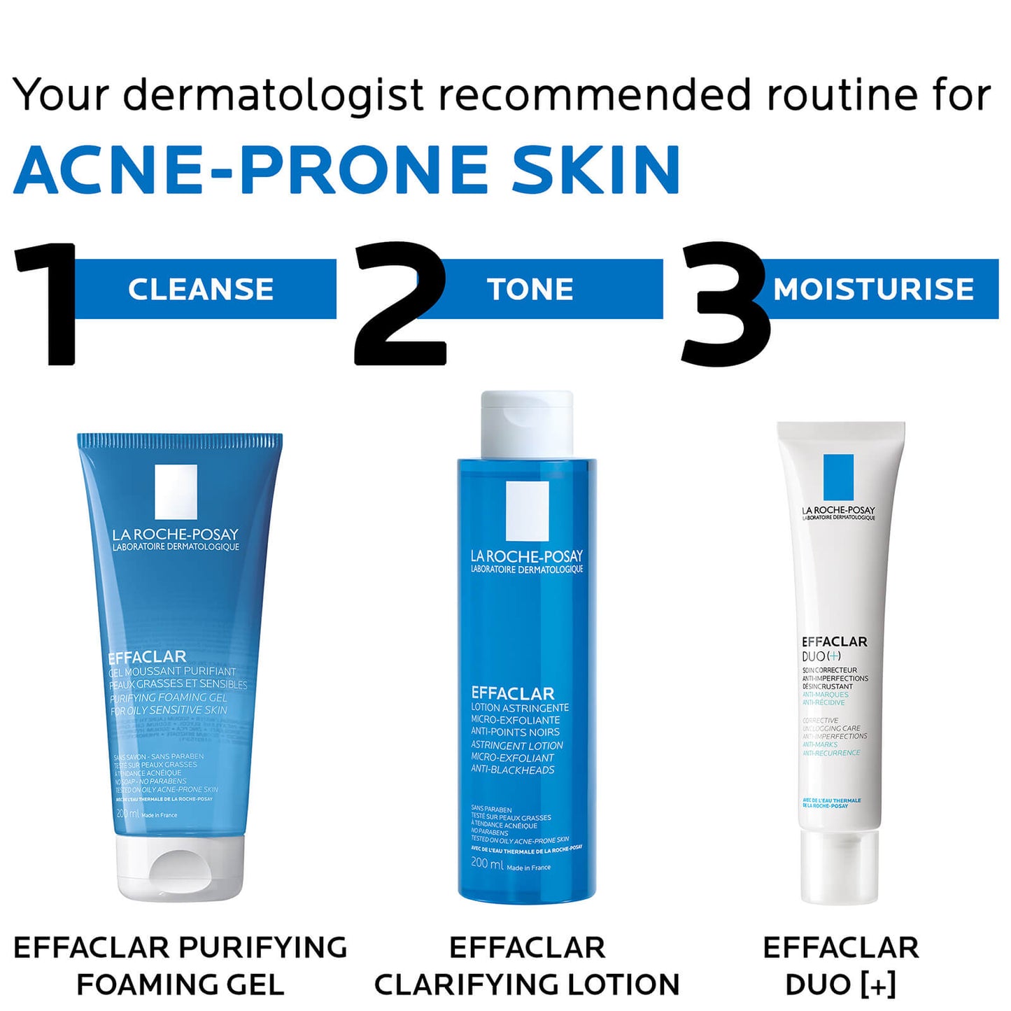 La Roche-Posay Effaclar Duo + Anti-Acne Moisturiser 40ml