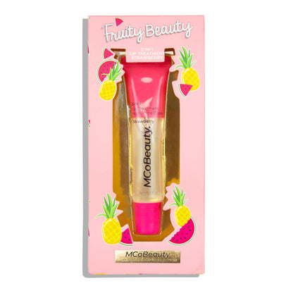 MCoBeauty Fruity Beauty 2-in-1 Lip Treatment - Strawberry 15ml