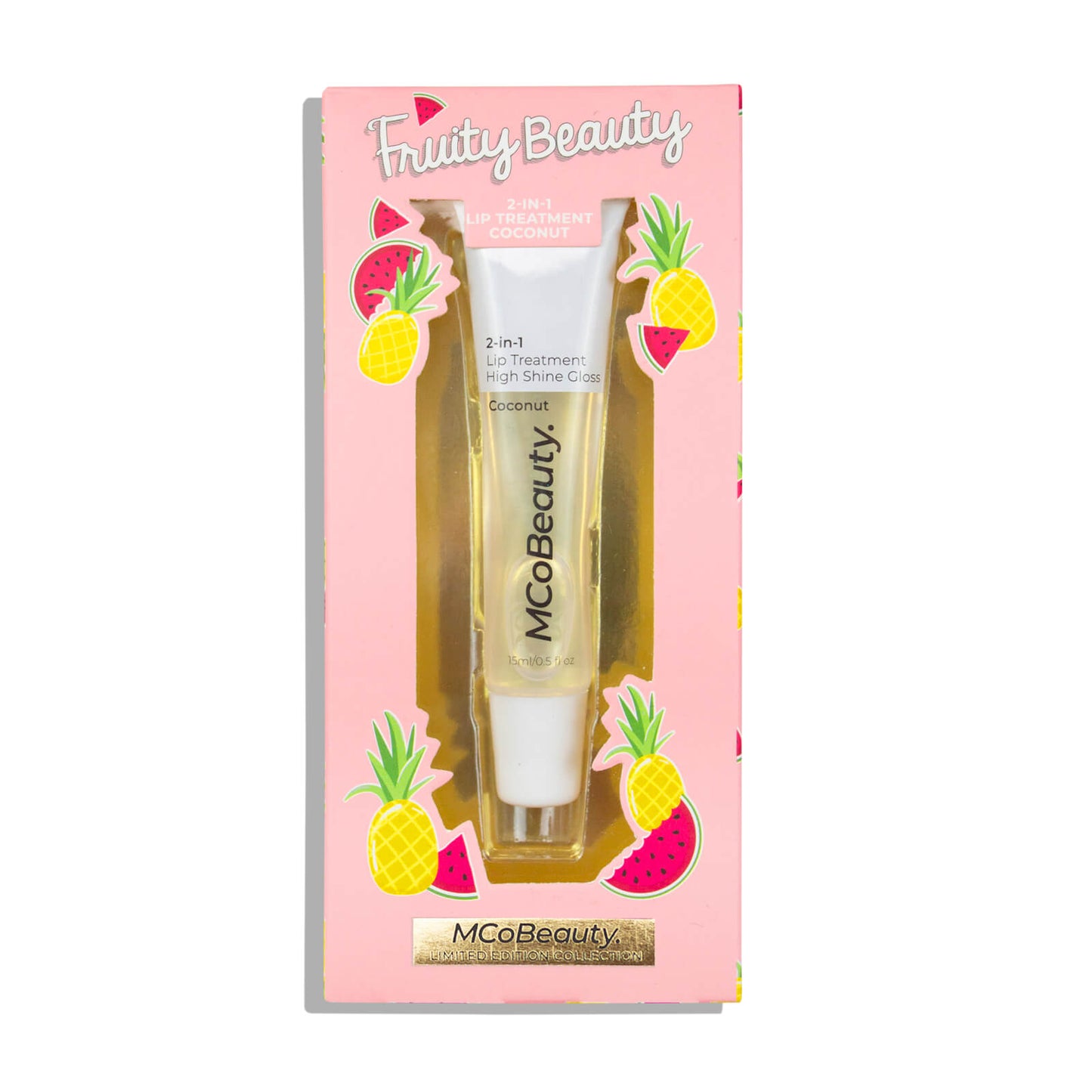 MCoBeauty Fruity Beauty 2-in-1 Lip Treatment - Coconut 15ml