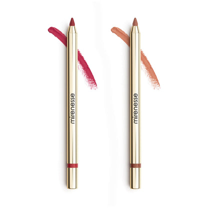 mirenesse All Day Velvet Matte Kissproof Lip Liner Set - Be Bold