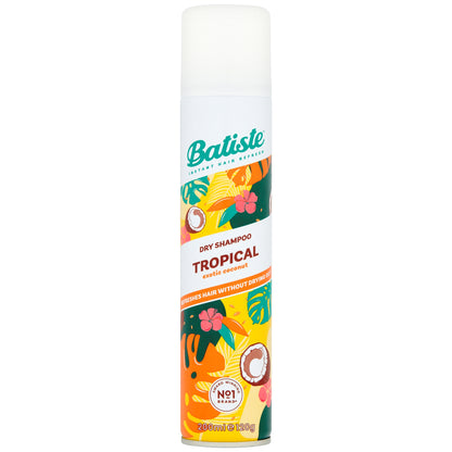 Batiste Tropical Dry Shampoo 200ml