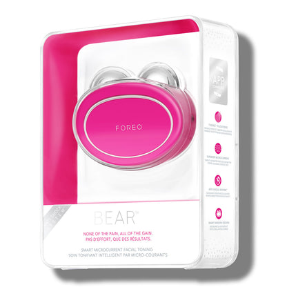 FOREO BEAR Facial Toning Device with 5 Microcurrent Intensities