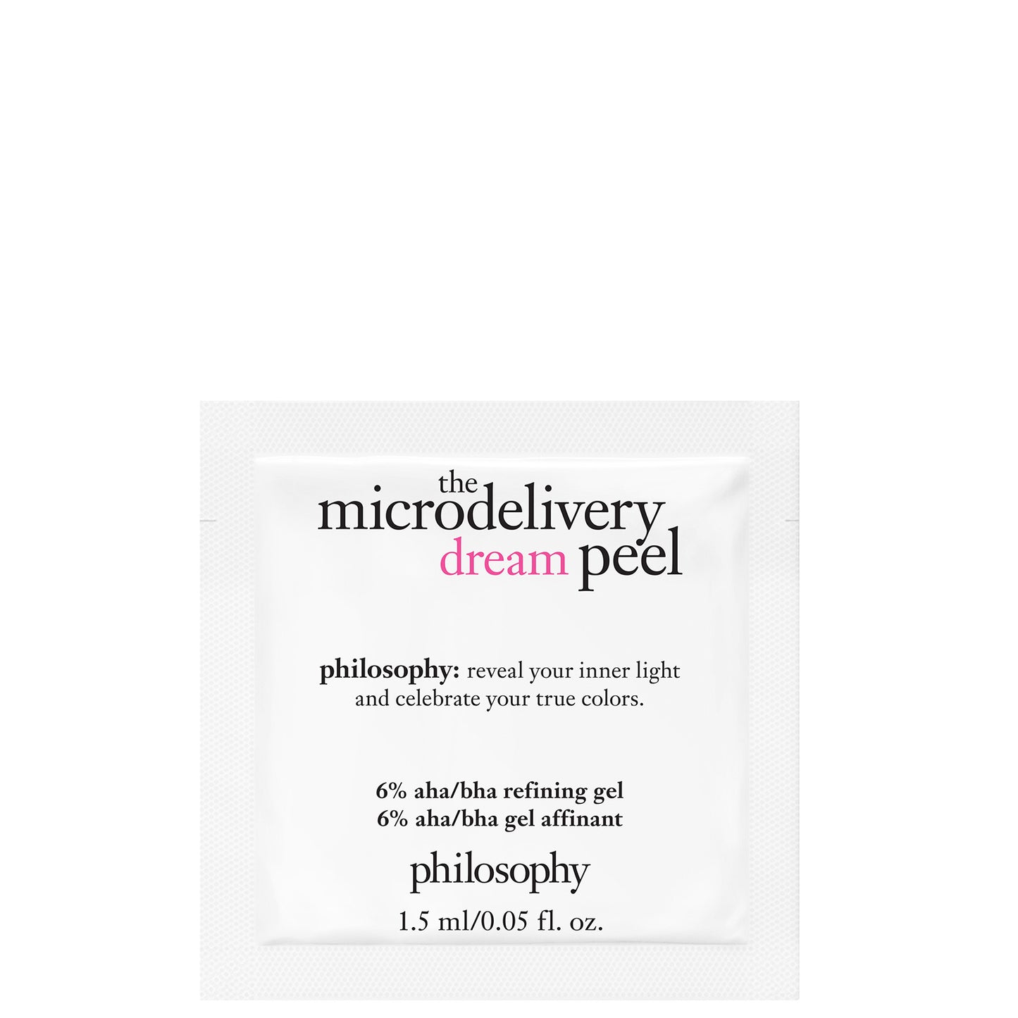 philosophy The Microdelivery Dream Peel Sachet 1.5ml