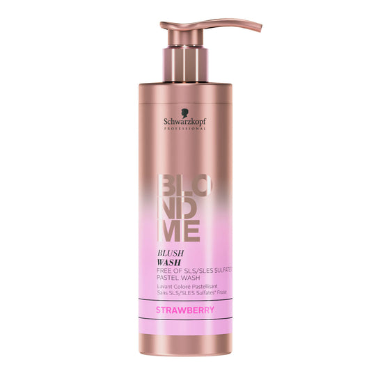 Schwarzkopf Blondme Blush Wash - Strawberry 250ml