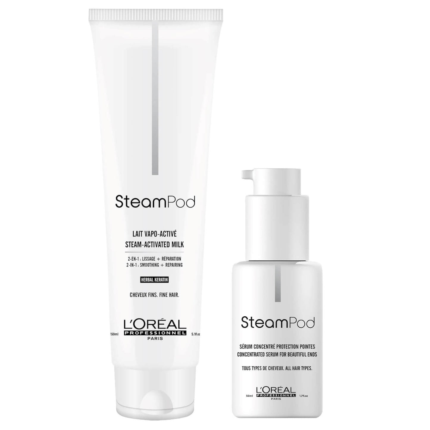 L'Oréal Professionnel Steampod Two-Step Regime for Fine Hair