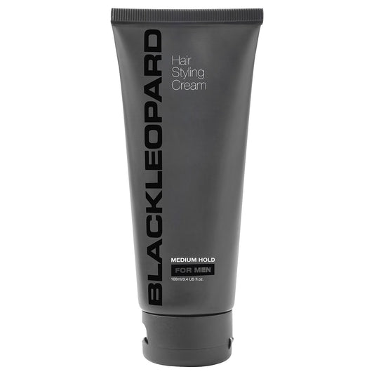 Black Leopard Hair Styling Cream Medium Hold 100ml