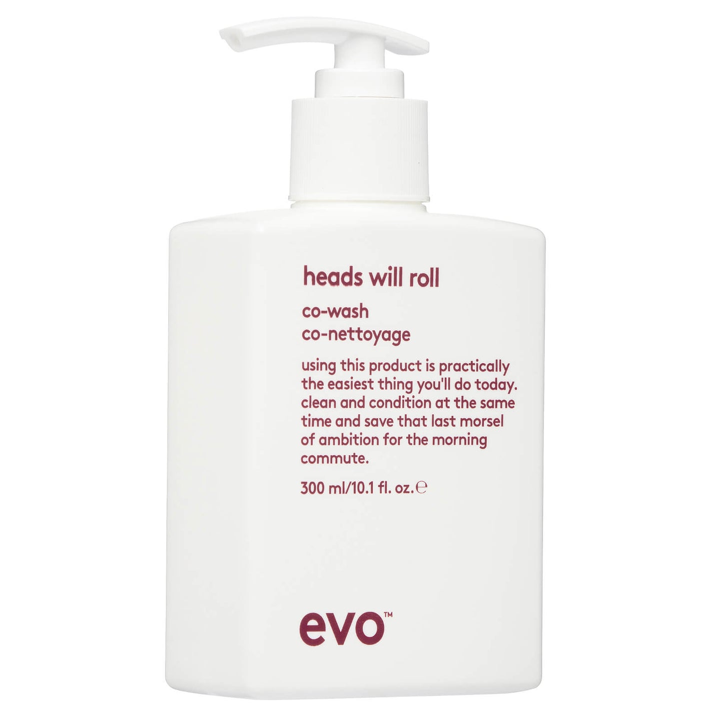 evo Heads will Roll Co-Wash 300ml