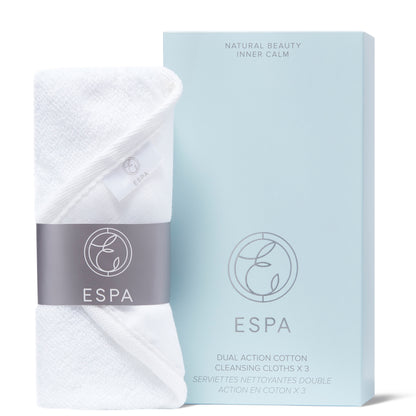 ESPA Dual Action Cotton Cleansing Cloths (Set of 3)