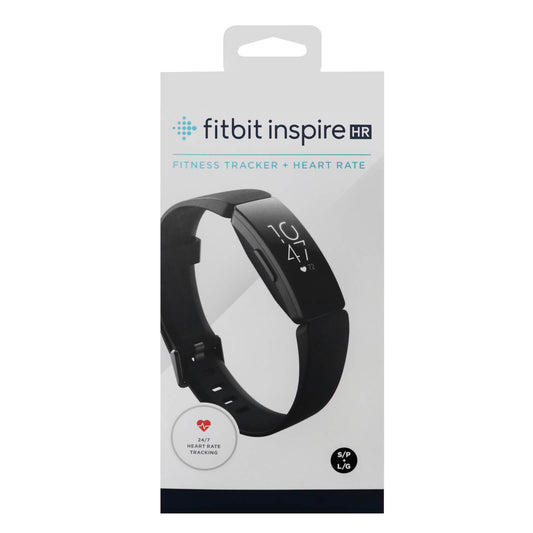 Fitbit Inspire HR Fitness Tracker - Black