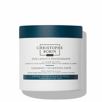 Christophe Robin Cleansing Thickening Paste with Pure Rassoul Clay and Tahitian Algae 250ml