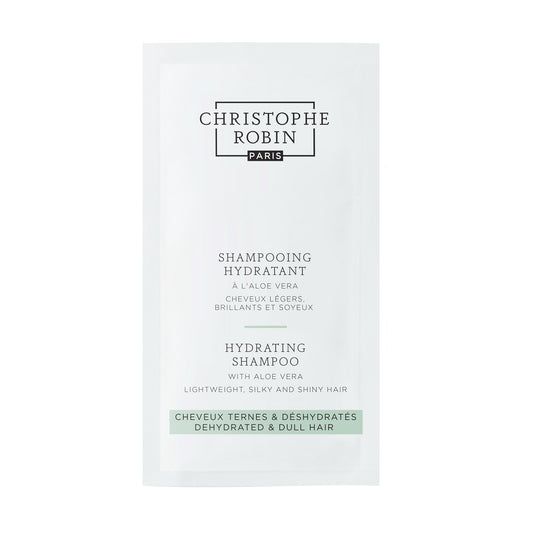 Christophe Robin New Hydrating Shampoo with Aloe Vera Sachet 12ml