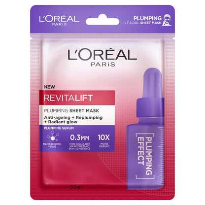 L'Oréal Paris Revitalift Anti-Ageing Sheet Masks (Pack of 3)