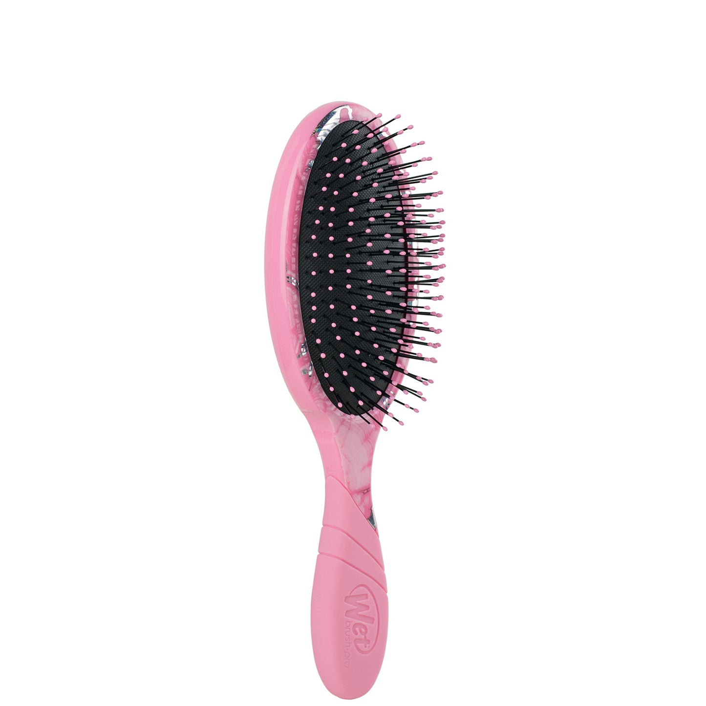 WetBrush Pro Detangler Crackled Quartz Brush - Rose Quartz