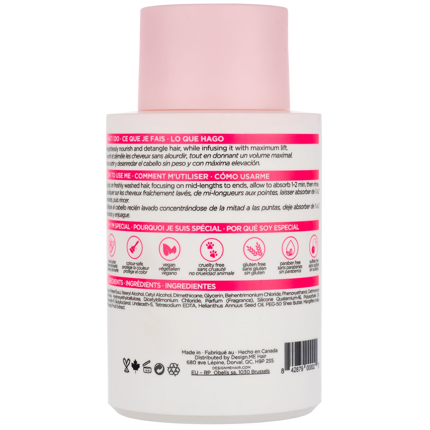 Design.ME Puff Me Volumizing Conditioner 300ml