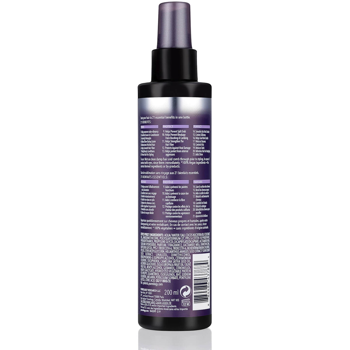 Pureology Colour Fanatic Multi-Tasking Leave-in Spray 200ml