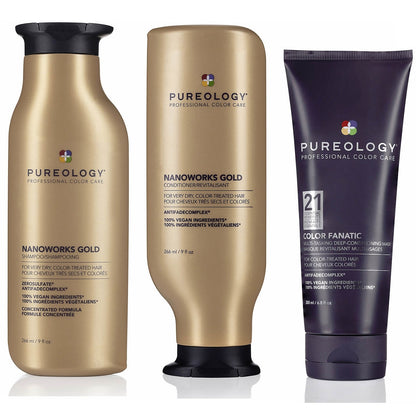 Pureology Nanoworks Gold Set