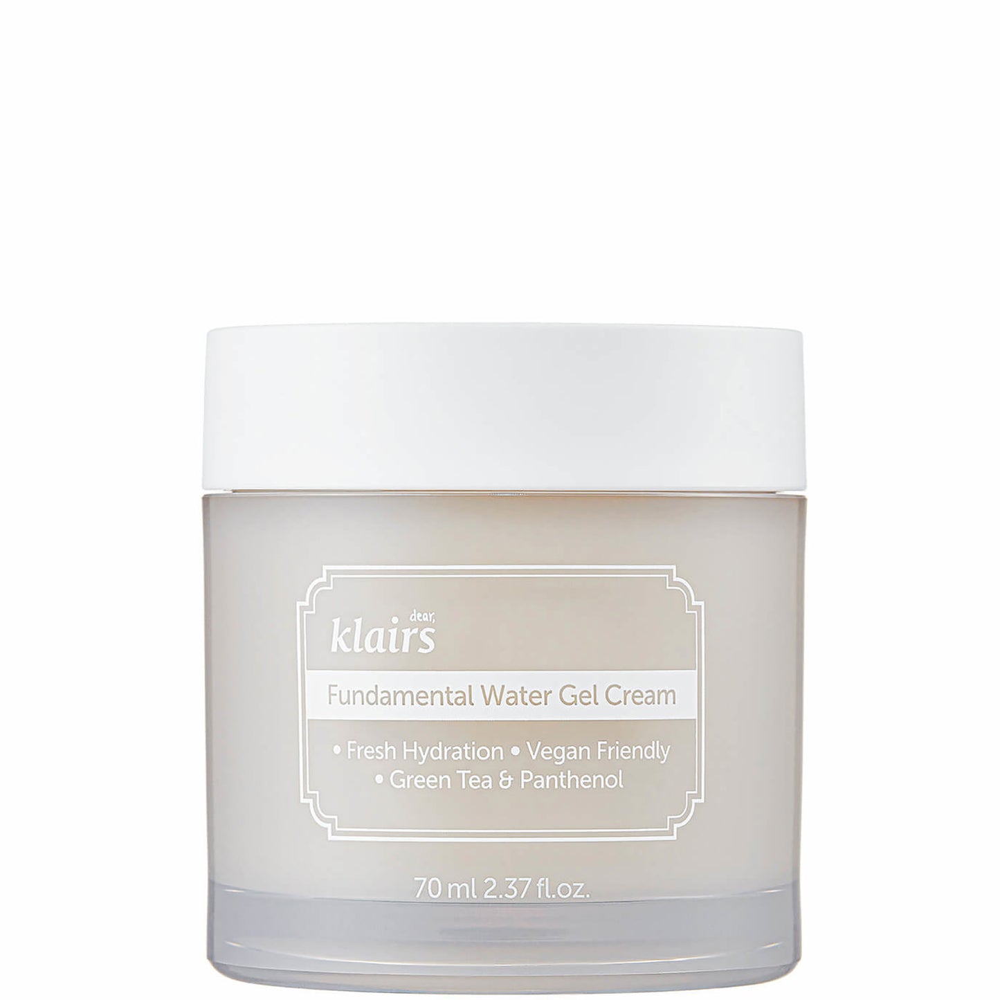 Dear, Klairs Fundamental Water Gel Cream 70ml