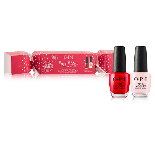 OPI Double Bon Bon Nail Varnish Christmas Set 2 x 15ml