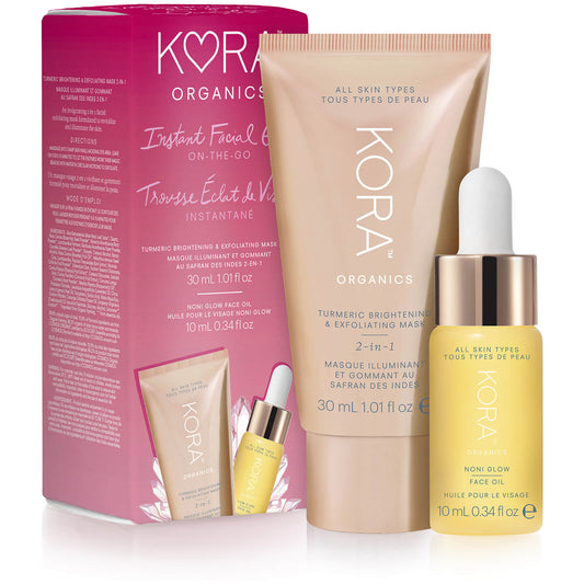 Kora Organics Instant Facial Glow On-The-Go