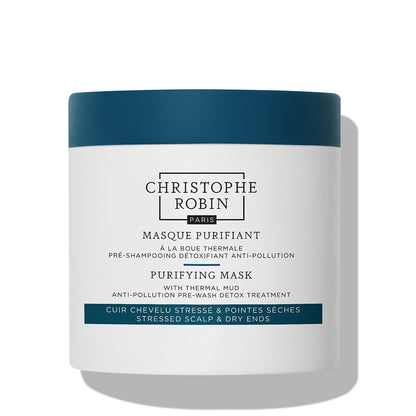 Christophe Robin Purifying Mask with Thermal Mud 250ml