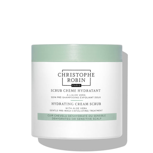 ‍Christophe Robin Hydrating Cream Scrub With Aloe Vera 250ml FREE
